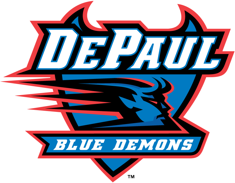 DePaul Blue Demons 1999-Pres Primary Logo vinyl decal